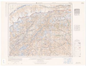 High Resolution Topographic Map of Broghil Area, Chitral